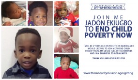 Join me Jadon Ekiugbo to End Child Poverty Now