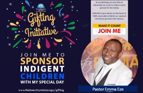 JOIN ME TO SEND PORTIONS TO 1000 CHILDREN THIS CHRISTMAS