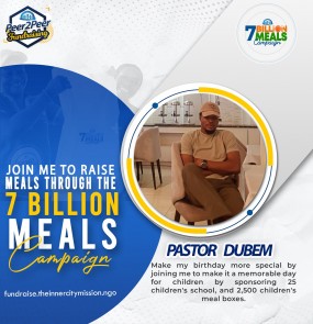 JOIN ME TO SPONSOR 25 CHILDREN TO SCHOOL AND FEED 2500 