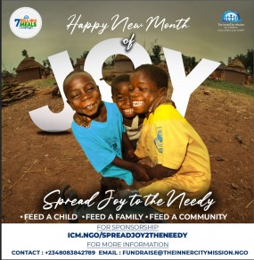 SPREAD JOY TO THE NEEDY