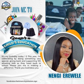 Helping little dreams start with school supplies. 