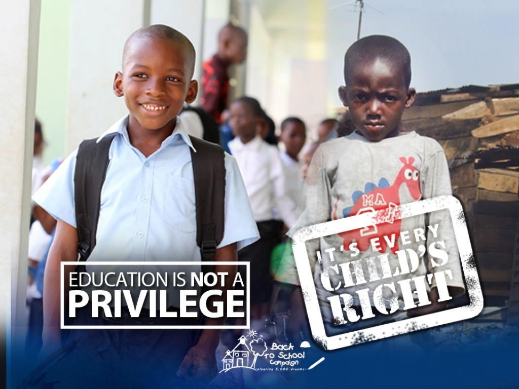 Back to school campaign