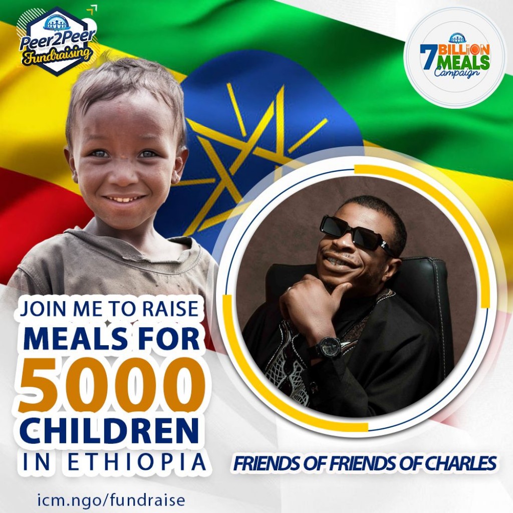 JOIN US TO SPONSOR FOOD FOR 5000 CHILDREN IN ETHIOPIA 