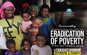 INTERNATIONAL DAY FOR THE ERADICATION OF POVERTY