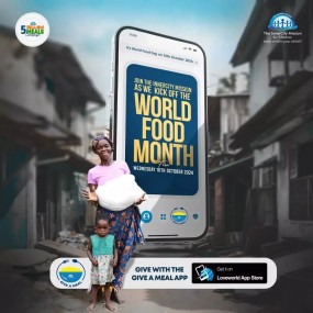 JOIN US FOR WORLD FOOD MONTH 