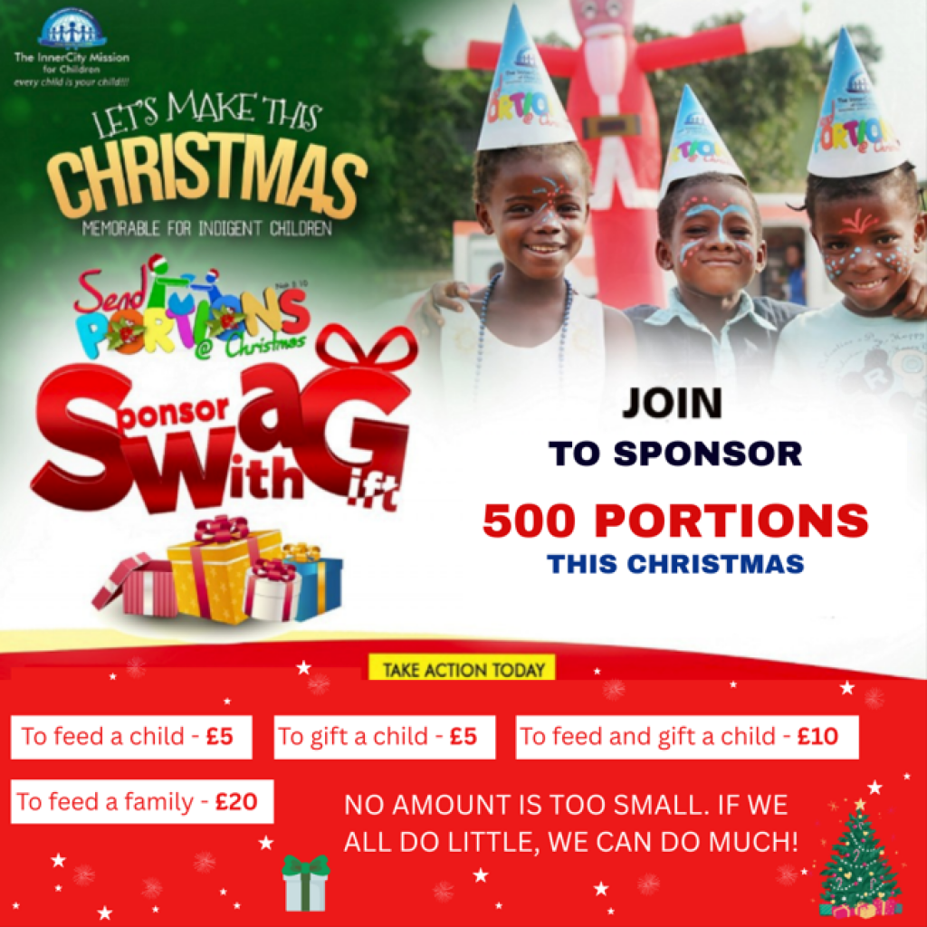 Send Portions at Christmas