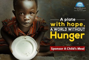 JOIN ME TO PROVIDE NUTRITIOUS MEALS TO 1000 INDIGENT CHILDREN 