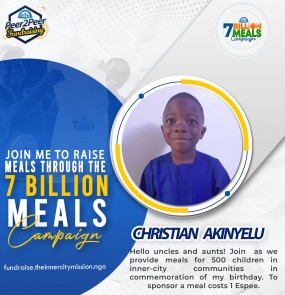 JOIN ME TO COMPLETE THE FULL PREACHING OF THE GOSPEL IN THE INNER-CITIES