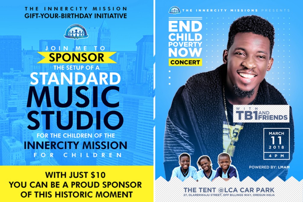 Join Me to setup a Standard Music Studio for the children of the Innercity Mission for Children
