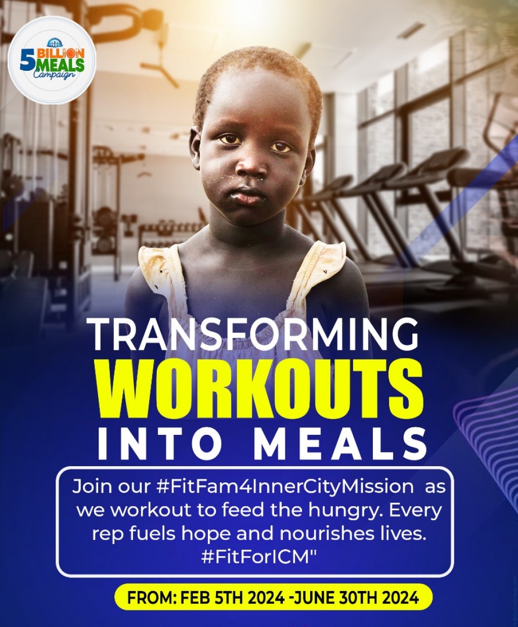 Join FitFam4ICM to feed the needy