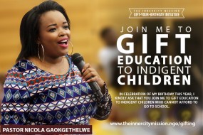 Join Me To Send Indigent Children To School