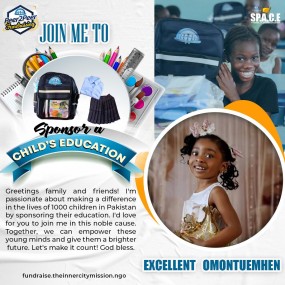 JOIN ME TO BRIDGE THE GAP OF EDUCATION FOR 1000 CHILDREN