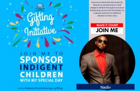 JOIN ME TO SEND PORTIONS TO 500 INDIGENT CHILDREN