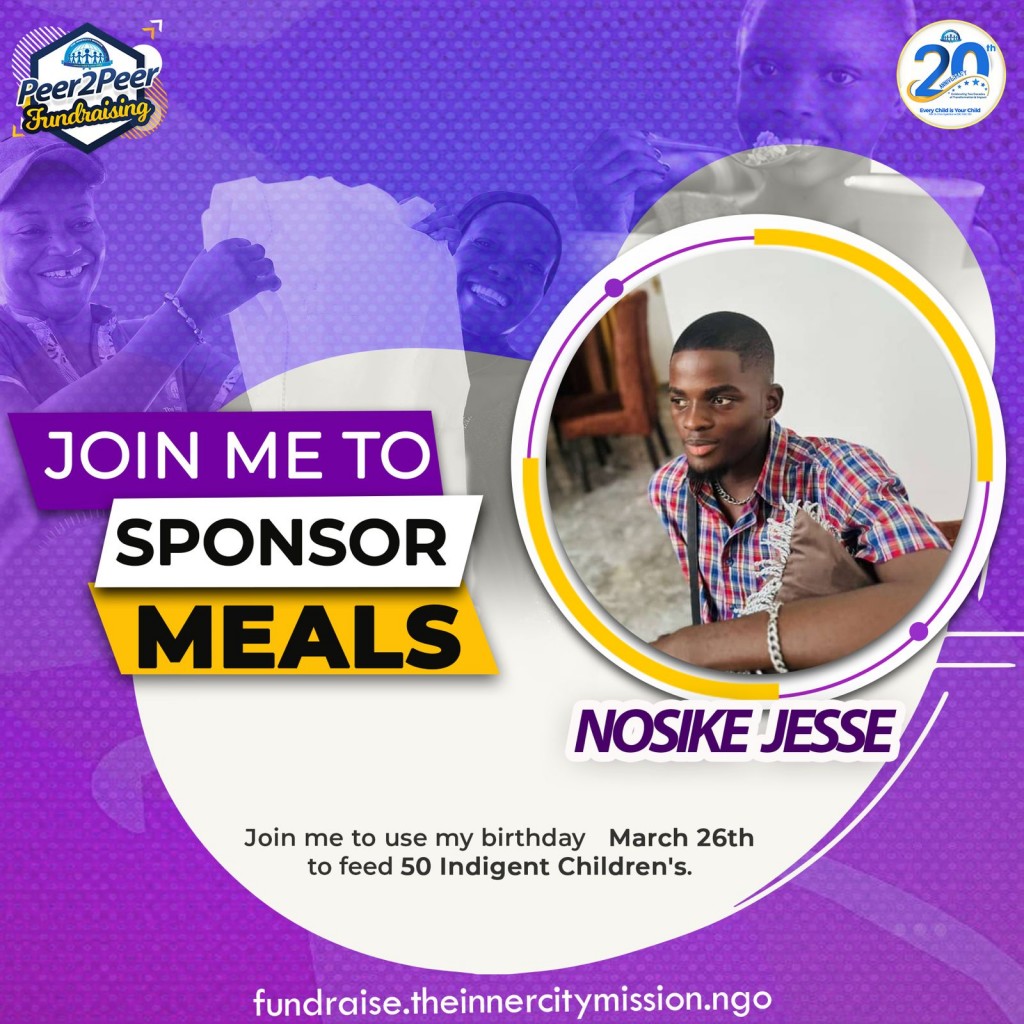 A MEAL OF HOPE TO THE NEEDY