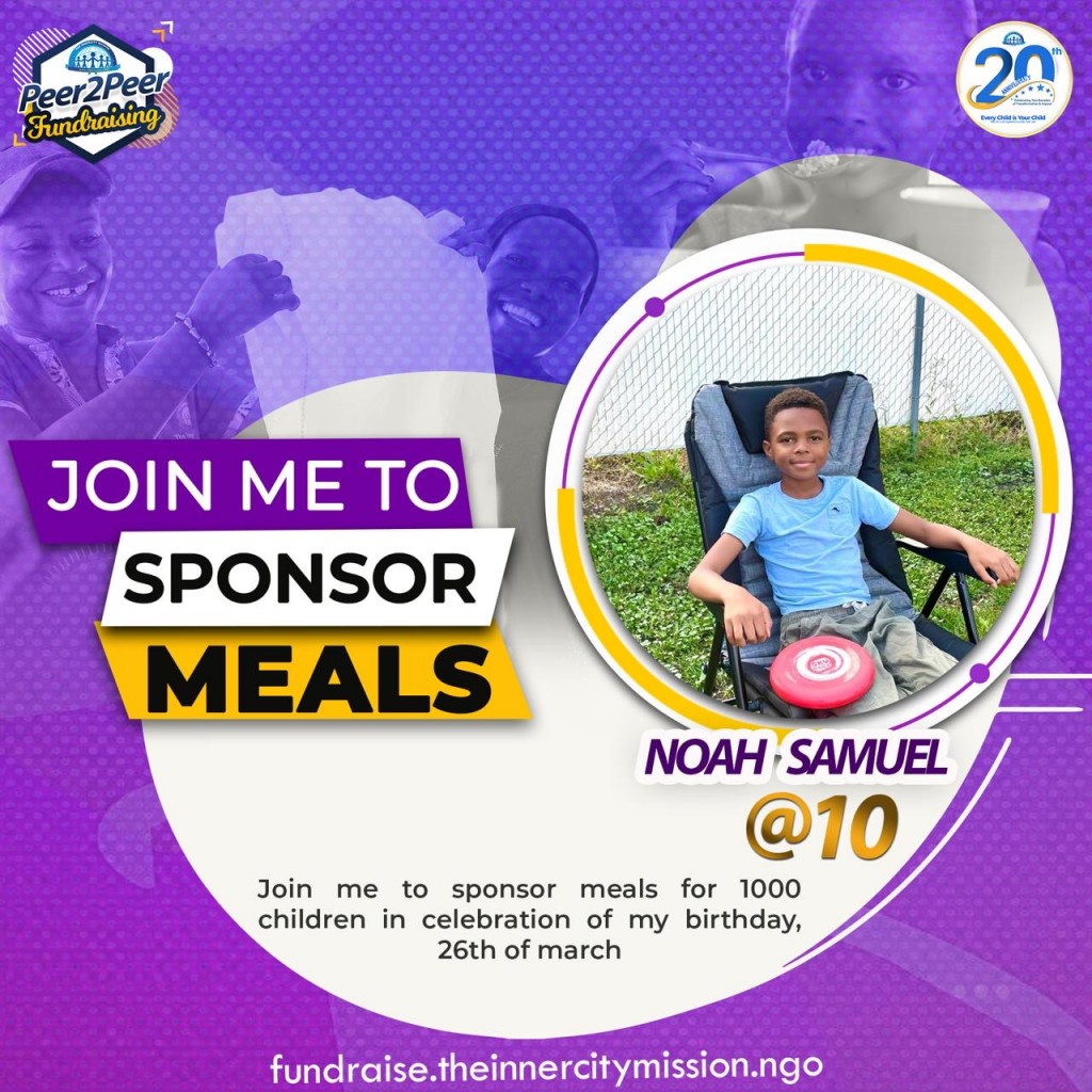 LEND A HAND TO A CHILD IN NEED