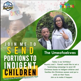 JOIN ME TO PUT A SMILE ON 40 INDIGENT CHILDRENS FACE THIS CHRISMAS 