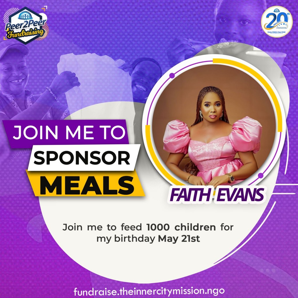 JOIN ME TO FEED 1000 CHILDREN FOR MY BIRTHDAY