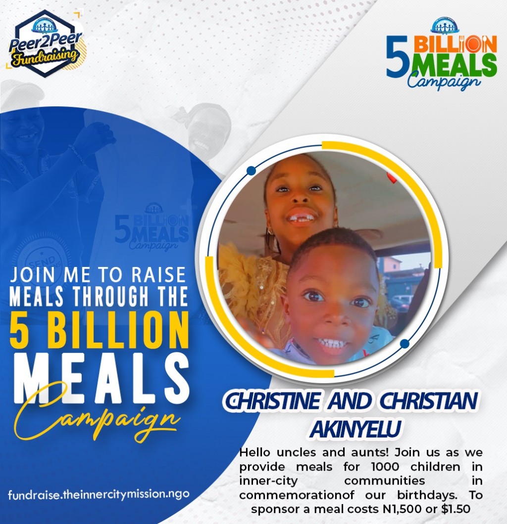 JOIN US TO FEED1000 CHILDREN THIS SEASON 