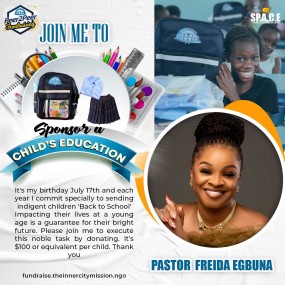 JOIN ME TO IMPACT 200 LIVES THROUGH EDUCATION 