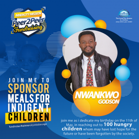 JOIN ME TO PROVIDE MEALS FOR 100 CHILDREN