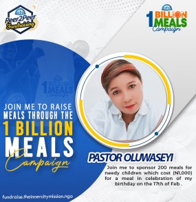 JOIN ME TO FEED 200 FAMILIES 