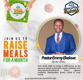 JOIN US TO SPONSOR 3,300 MEALS FOR NEEDY CHILDREN
