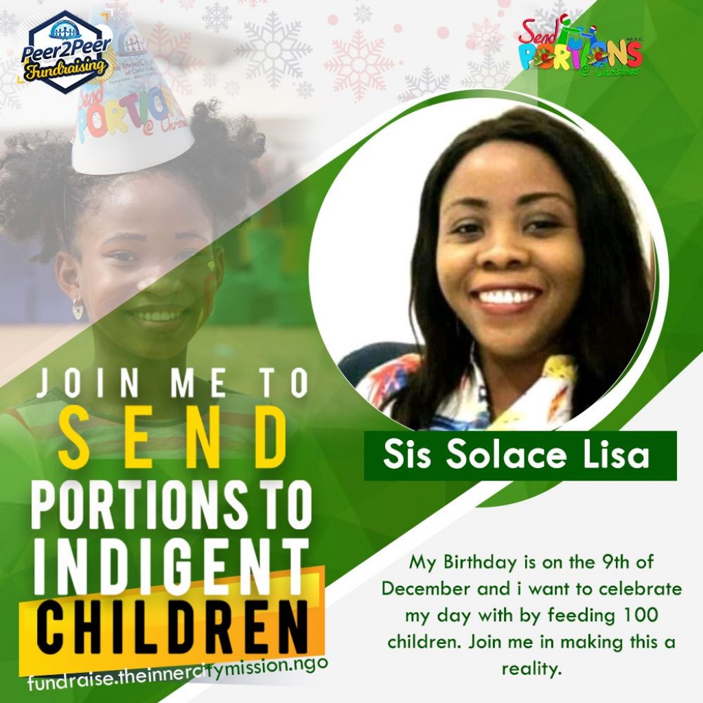 JOIN ME TO FEED 100 CHILDREN FOR MY BIRTHDAY