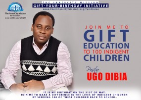 JOIN ME TO SEND 100 INDIGENT CHILDREN BACK TO SCHOOL