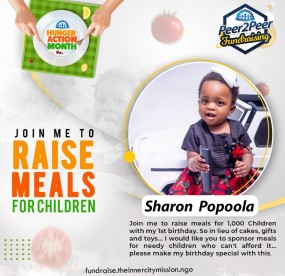 JOIN ME TO FEED 1000 CHILDREN