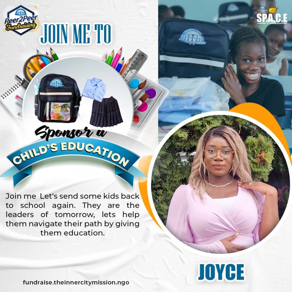 JOIN ME TO SEND CHILDREN BACK TO SCHOOL