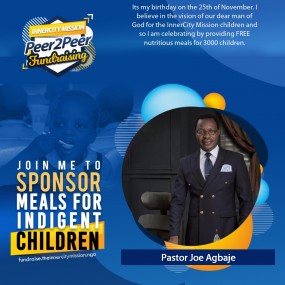 JOIN ME TO FEED 3000 HUNGRY CHILDREN 