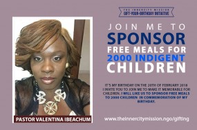 Join to provide 2000 free meals for children in need