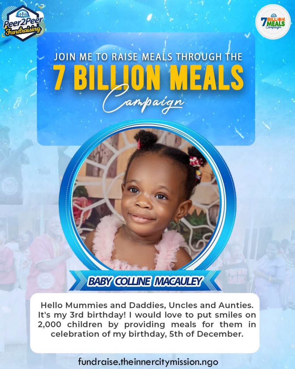 Join me to Sponsor and Put Smiles on the indigent children's faces