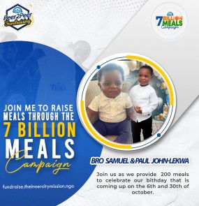 JOIN US TO GIVE OUT 200 MEALS