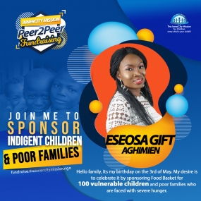 Join me to sponsor 100 Poor families