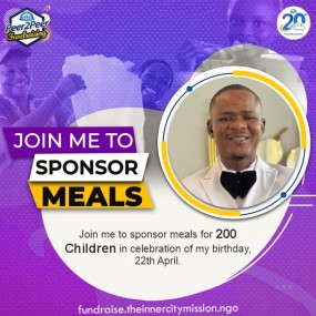 SPONSOR A MEAL OF HOPE 