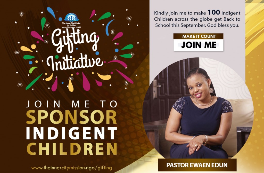 JOIN ME TO SEND 100 CHILDREN BACK TO SCHOOL