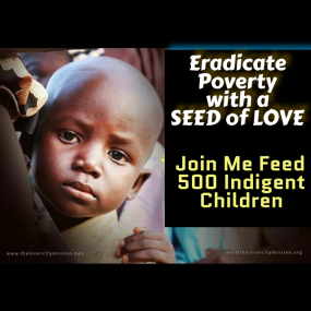 Eradicate Poverty by Sponsoring 500meals Today