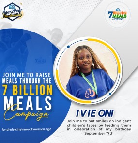 JOIN ME TO PUT A SMILE ON THE FACES OF INDIGENT CHILDREN