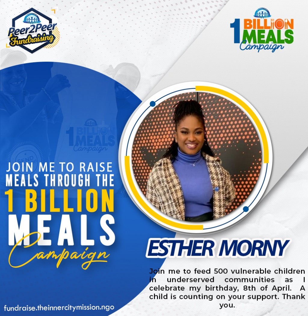 JOIN ME TO FEED 500 CHILDREN IN UNDERSERVED COMMUNITIES 