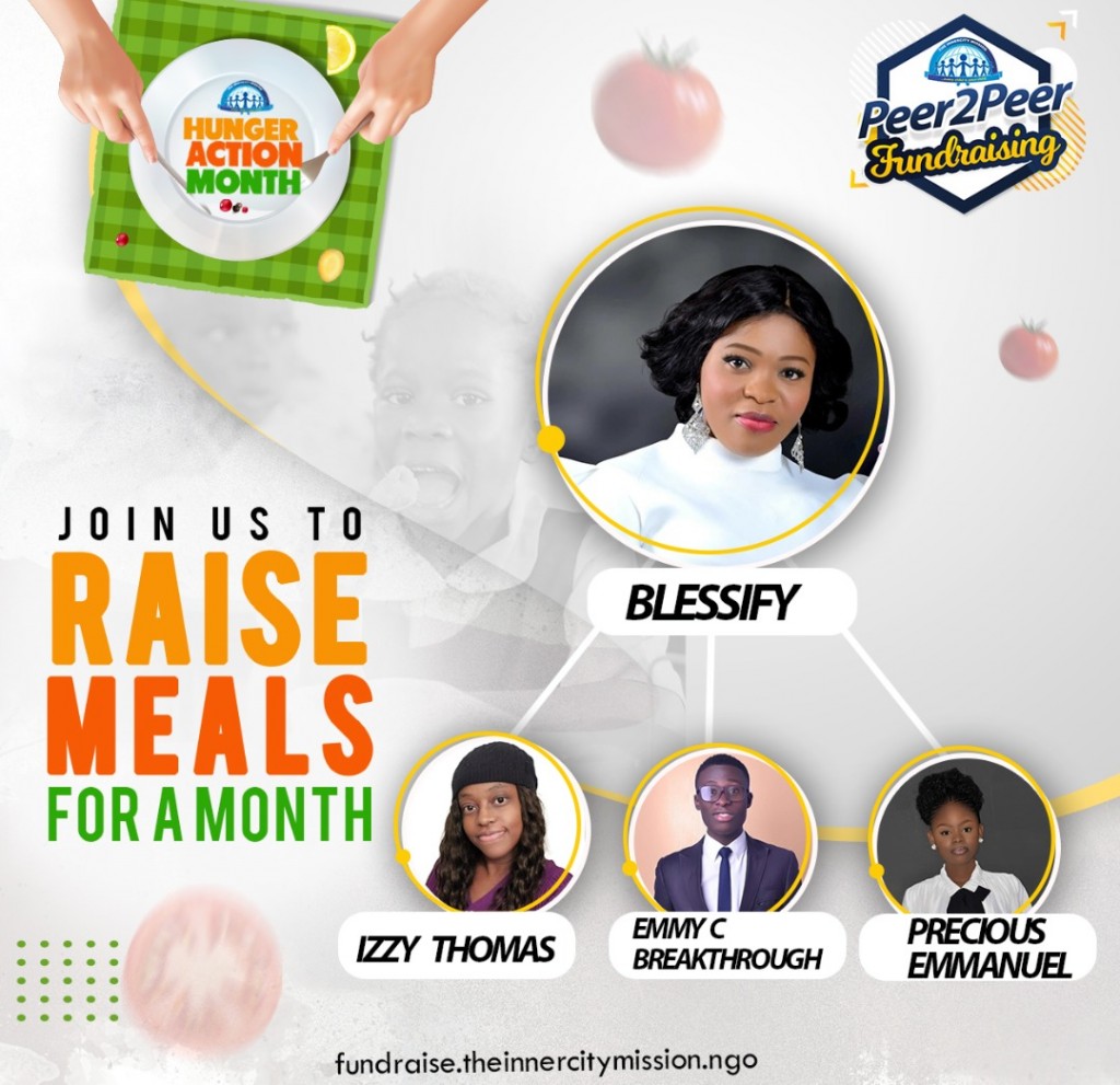 JOIN US TO RAISE MEALS FOR INDIGENT CHILDREN 