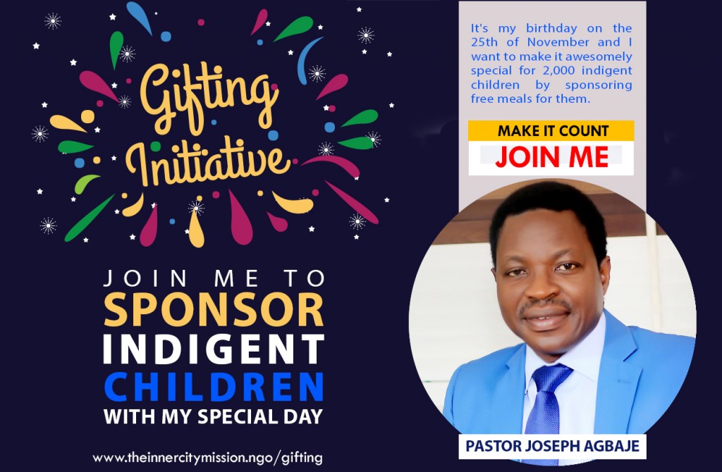 Join me feed 2,000 hungry indigent children as I celebrate my birthday