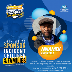 JOIN ME TO FEED A CHILD