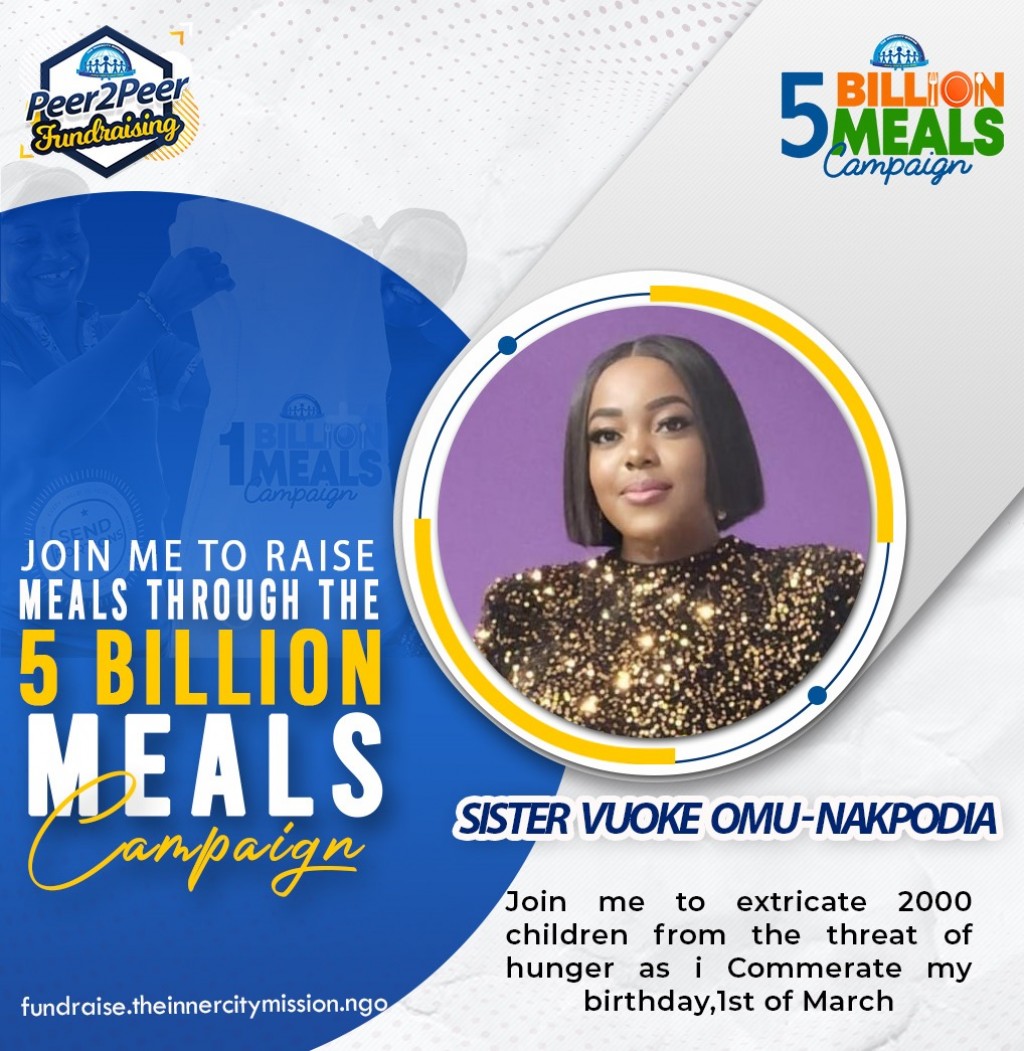JOIN ME TO FEED 2000 CHILDREN IN EXTREME HUNGER
