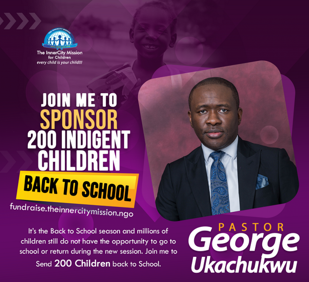 JOIN ME TO SEND 200 CHILDREN BACK TO SCHOOL
