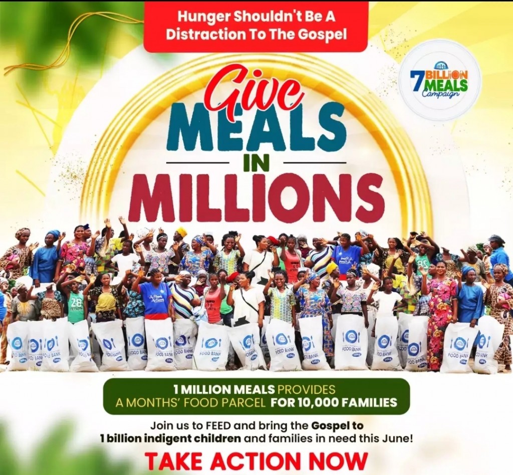 JOIN ME TO FEED 50,000 FAMILIES 