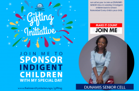 Join Dunamis Senior Cell to Send 10 Children back to School in This month of September