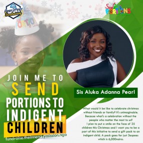 I PLAN TO PUT A SMILE ON THE FACE OF 25 CHILDREN THIS CHRISTMAS