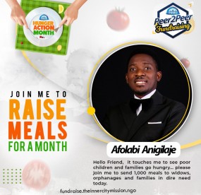 JOIN ME TO FEED THE NEEDY