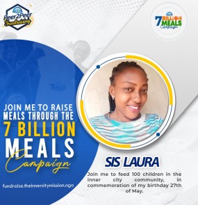 JOIN ME TO FEED 100 CHILDREN FROM LOW-INCOME FAMILIES 